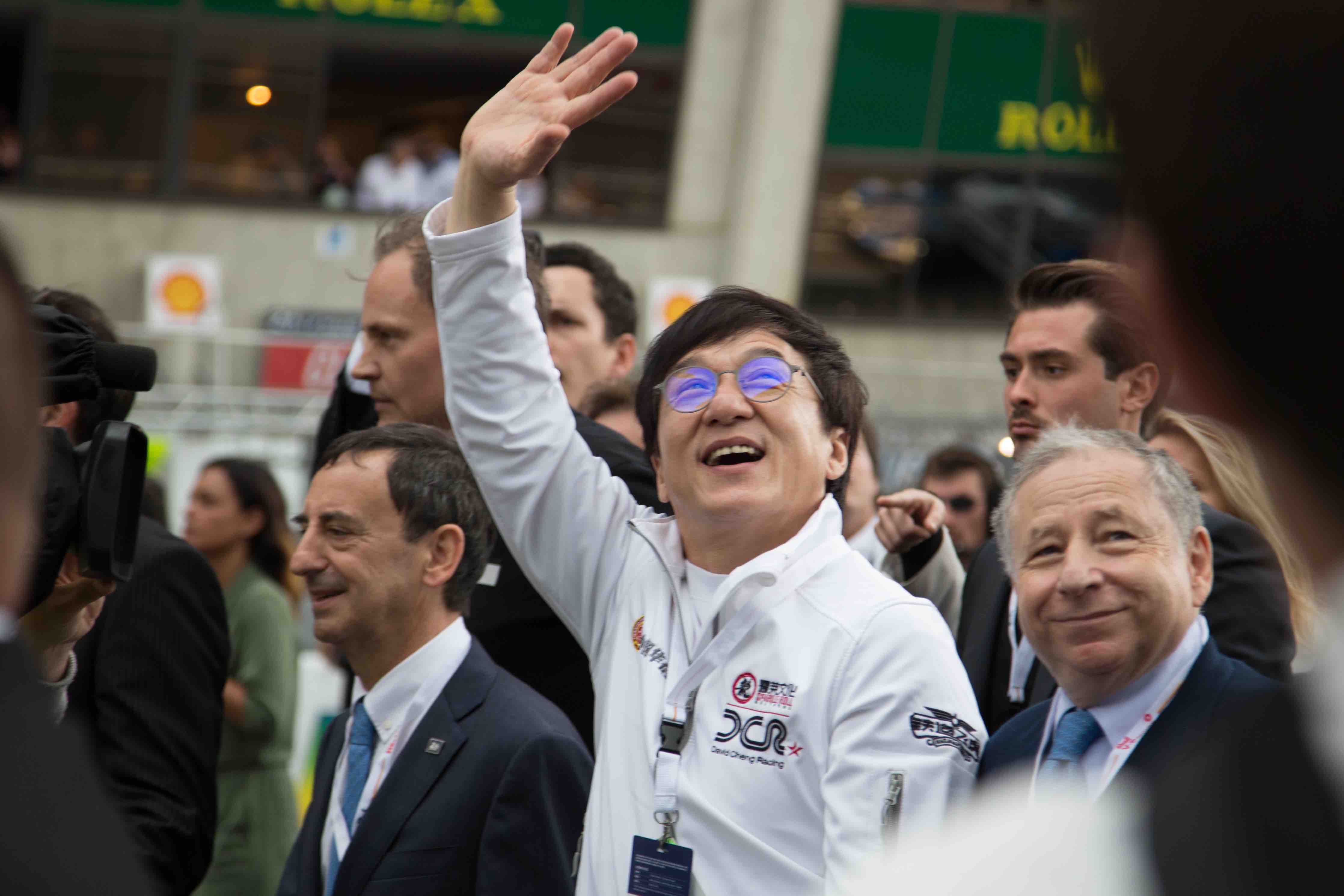 Jackie Chan (2016) patron de l'écurie Jackie Chan DC Racing