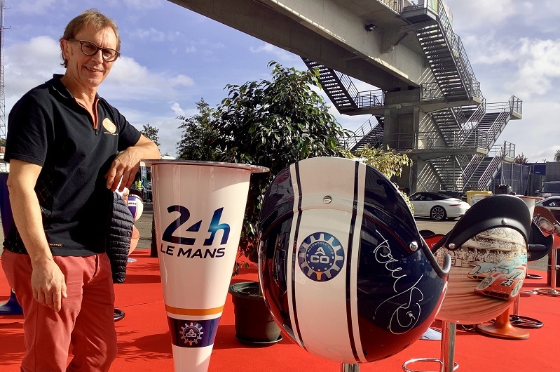 Jean-Marc Merger, créateur de Bol Concept, présente la collection 24 Heures du Mans.