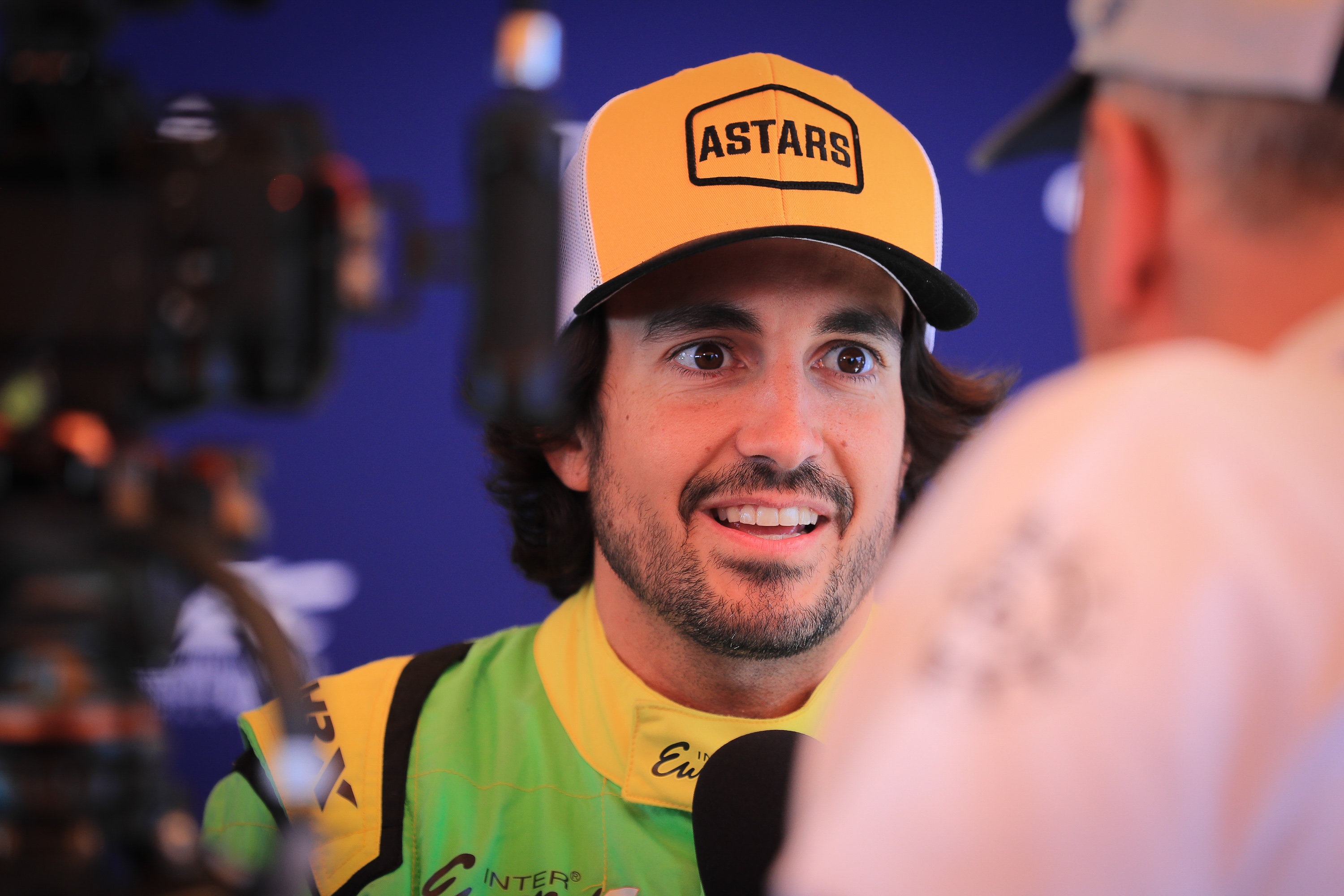 Albert Costa struggled to contain his emotion when talking about his first Le Mans start for Inter Europol Competition.