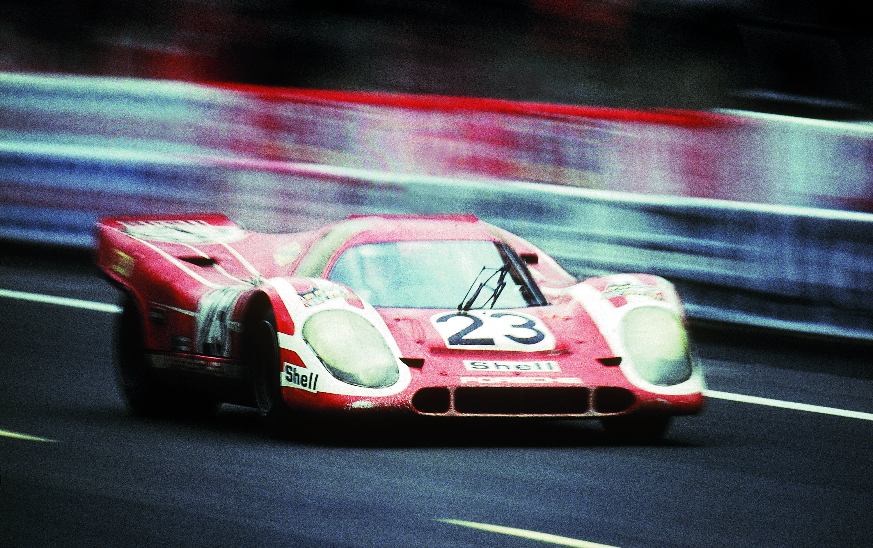 The legend on track at Le Mans...