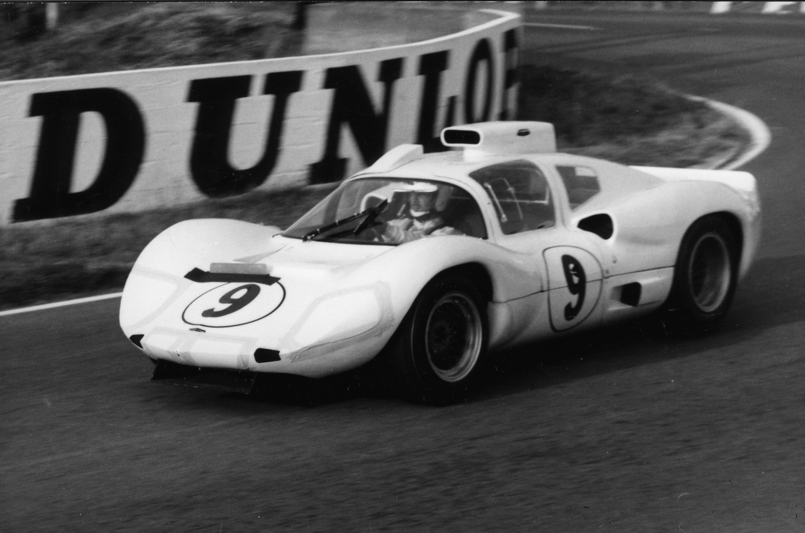 The Chaparral 2D was noticeable from miles away, as was the team's Texan accent...