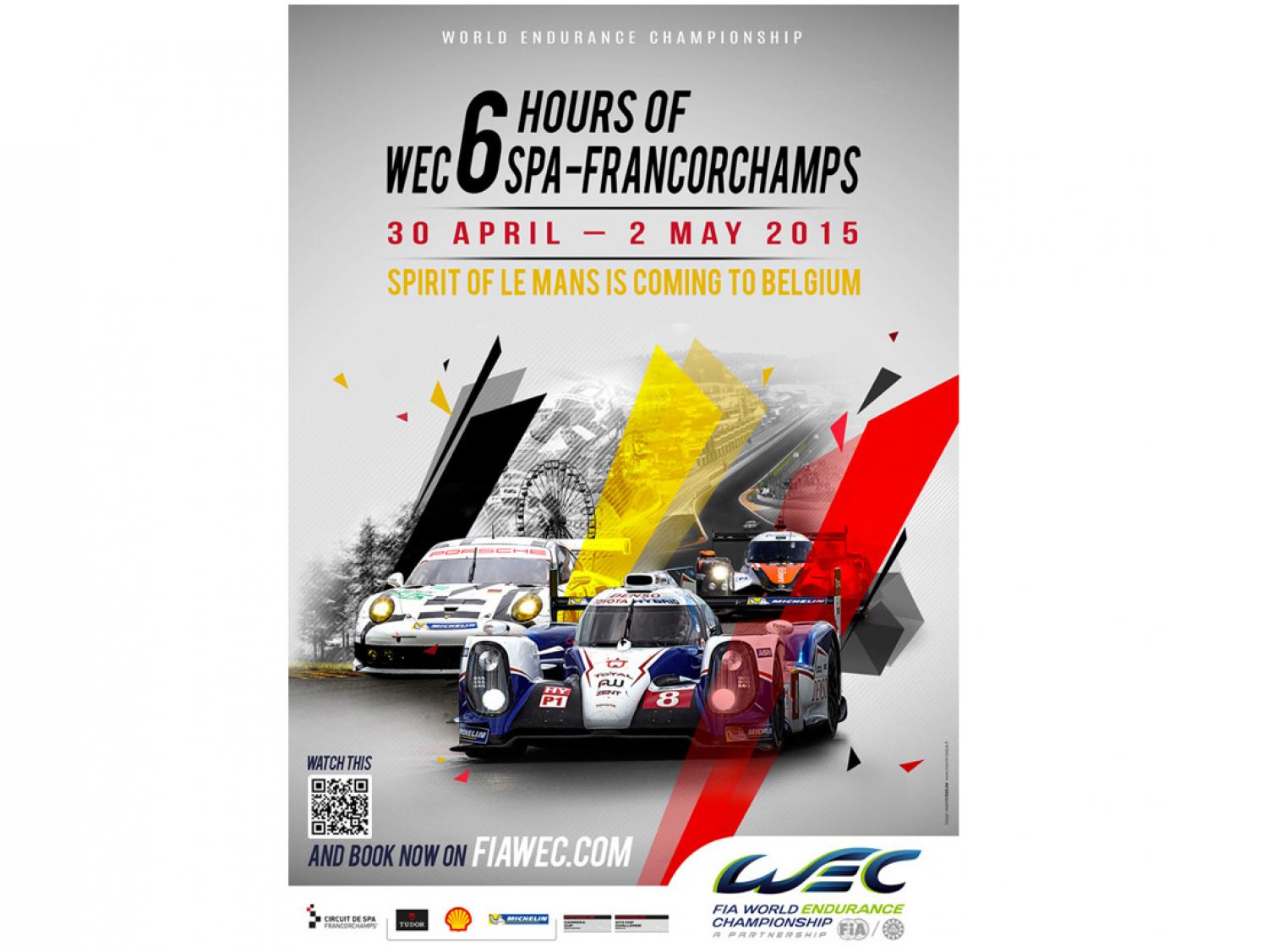 WEC Poster revealed for WEC 6 Hours of SpaFrancorchamps