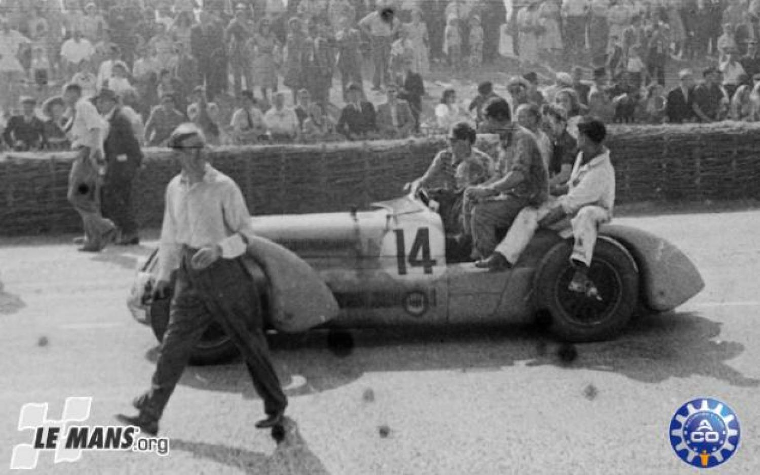Delage D6 S Spider #14 24H Le Mans 1949 L.Gerard F.Godia Fales Spark 1:43 S2729
