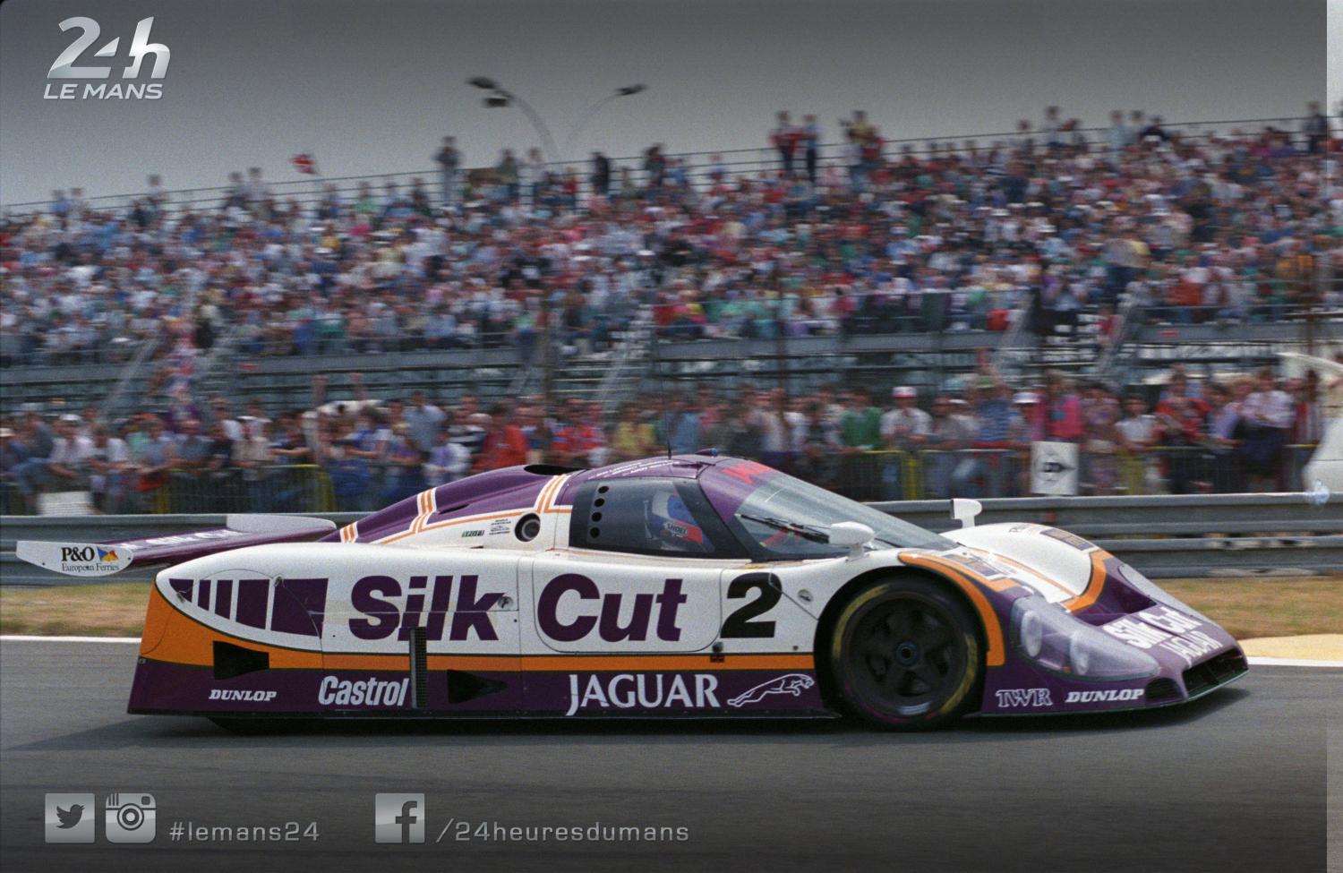 Joest Porsche Racing Dimensions 24 Hours le Mans Pin 1990 Silk Cut Jaguar