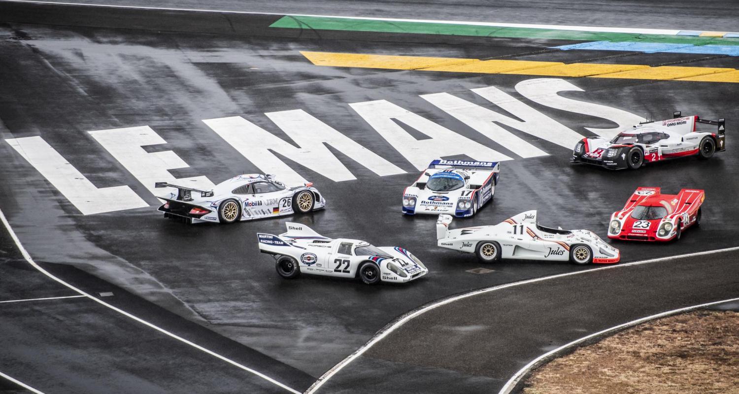 24 Hours Of Le Mans Porsche S 19 Wins With Six Legendary Cars 24h Lemans Com