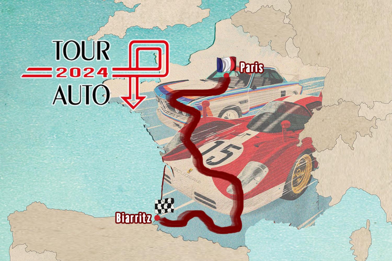 Club A.C.O. - Le Tour Auto sur le circuit Bugatti le 23 avril 2024