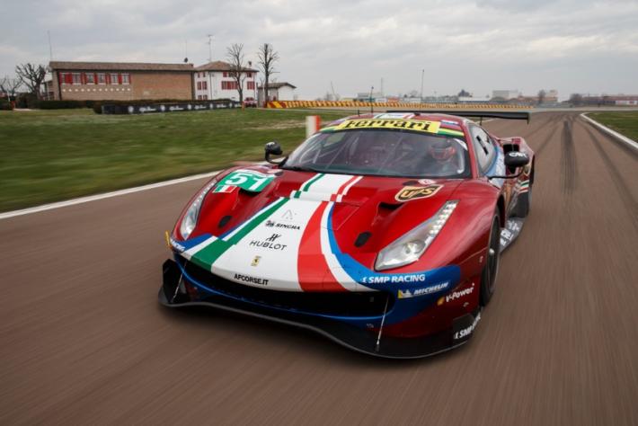 Af Corses Ferrari 488 Gte Hits The Track For The First Time