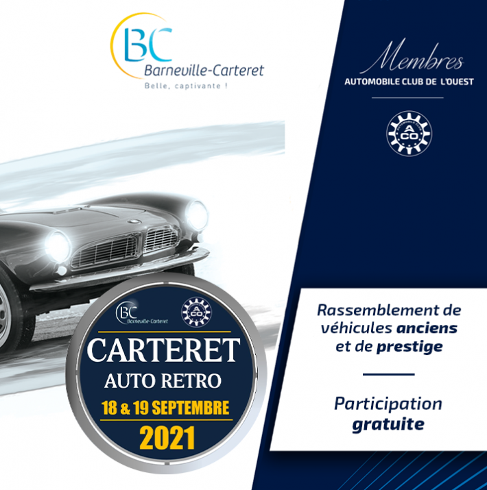 Club ACO - Prochaine édition de Carteret Auto Rétro les 18 et 19 septembre