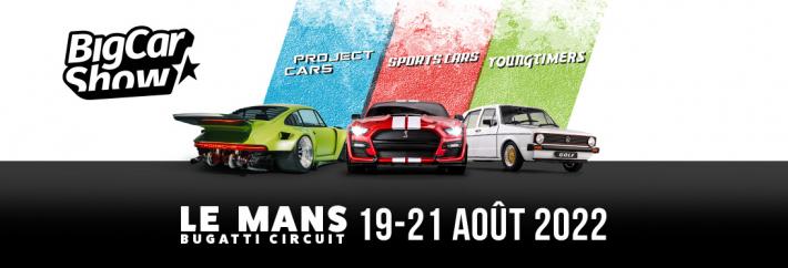 Club ACO - Vos avantages membres au Big Car Show du 19 au 21 août au Mans